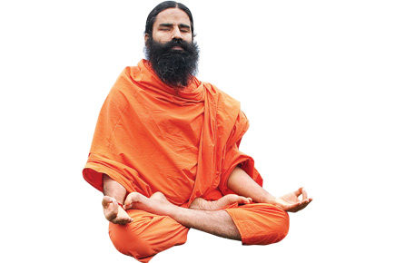 Yoga Guru Baba Ram Dev Looking For Inner Peace. Vector Illustration.  Isolated On White Background. Royalty Free SVG, Cliparts, Vectors, and  Stock Illustration. Image 114404188.