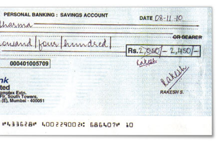 New Cheque Norms - Open The Magazine