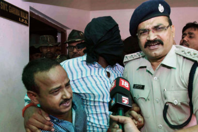 Gaya: JDU MLC Manorama Devi's son Rocky Yadav, accused in the murder of a teenager, in police custody in Gaya
