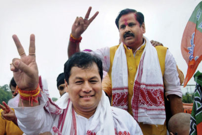 BJP’s chief ministerial candidate Sarbananda Sonowal