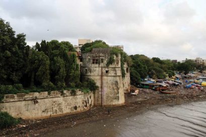 Wall of Resistance: Old Fort at Chowk Bazaar, Surat