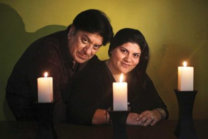 Shyam Ramsay with daughter Saasha
