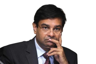 Urjit Patel, RBI governor