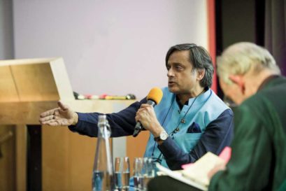 Shashi Tharoor at the British Library in London last month