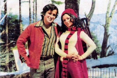 ﻿﻿Shashi Kapoor and Sharmila Tagore in Aa Gale Lag Jaa (1973)