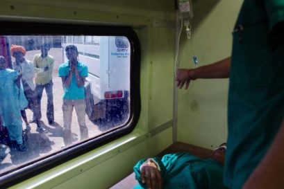 Doctors visit remote regions of India aboard the Lifeline Express, the world's first hospital train
