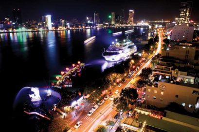 Da Nang, a perfect mix of urban dazzle and old-world charm, marks the halfway point between the capital Hanoi in the north and Ho Chi Minh City in the south. It was along its coastline that the first American troops landed in 1965