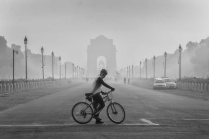 India Gate, Delhi, at 7 am, November 6, 2018 (Photos: Rohit Chawla)