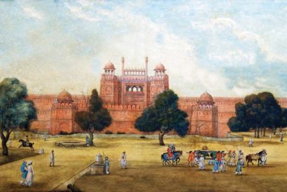 Untitled painting of Red Fort, 19th century