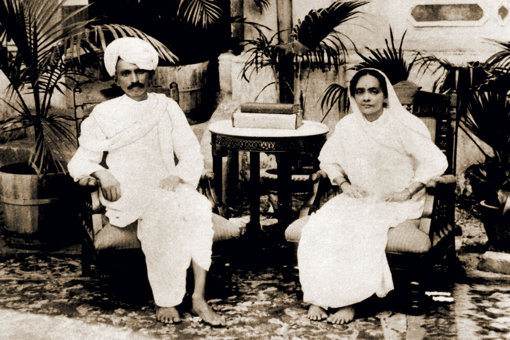 kasturba gandhi and mahatma gandhi