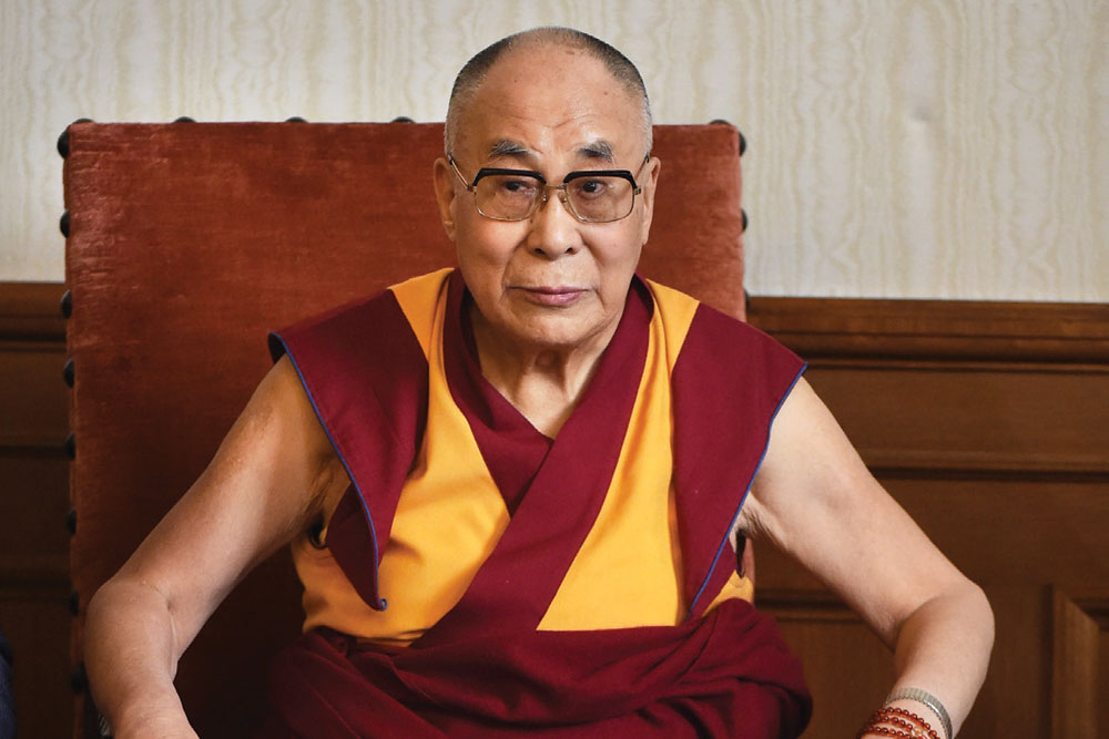 The Dalai Lama@86: Birthday Monk