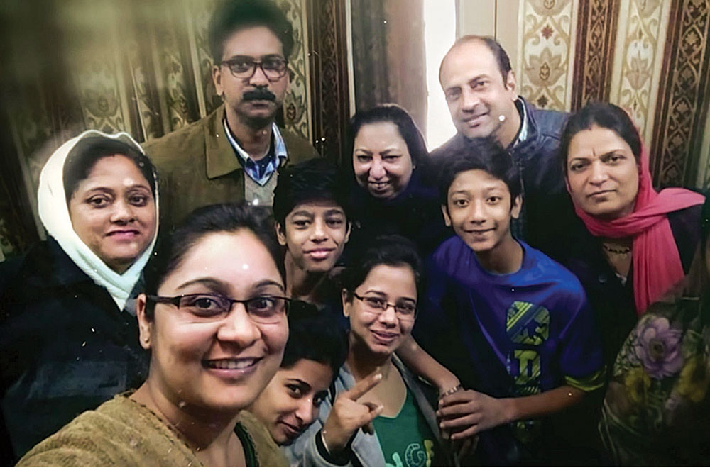 Индийская семья.
