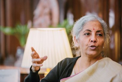 ‘The idea of empowerment rather than entitlement has gained ground,’ says Nirmala Sitharaman